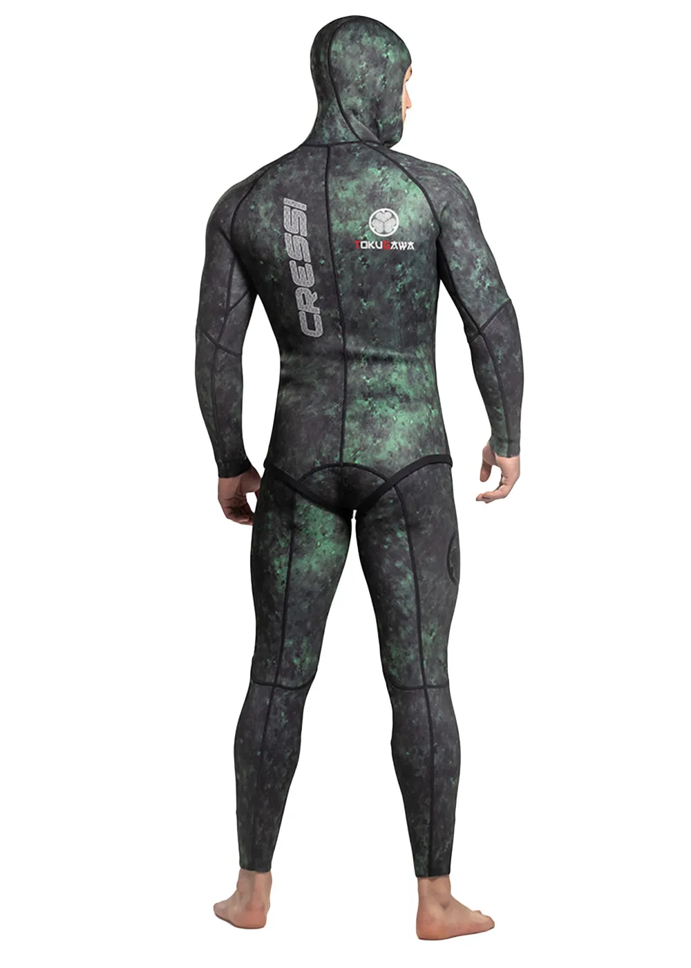 Cressi Mens Tokugawa XTR 3mm Lined 2 Piece Wetsuit