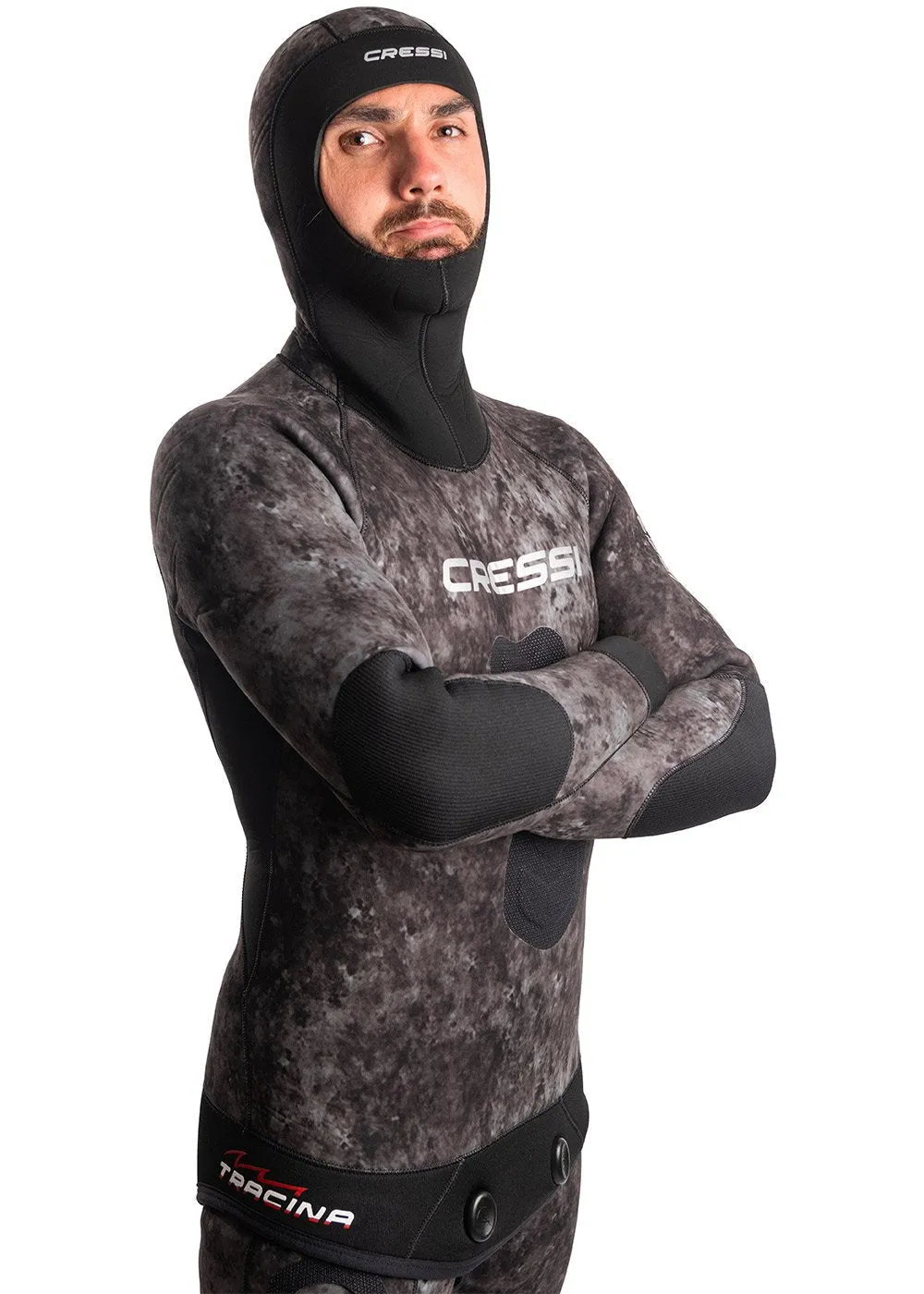 Cressi Mens Tracina 5mm Open Cell 2 Piece Wetsuit