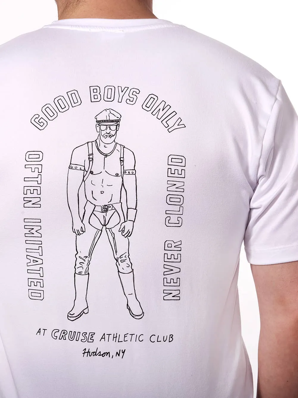 Cruise Good Boys Only Graphic Tee Leather Daddy