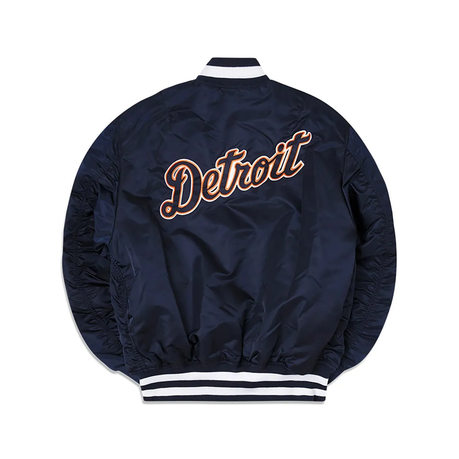 DETROIT TIGERS X ALPHA INDUSTRIES X NEW ERA MA-1 BOMBER JACKET