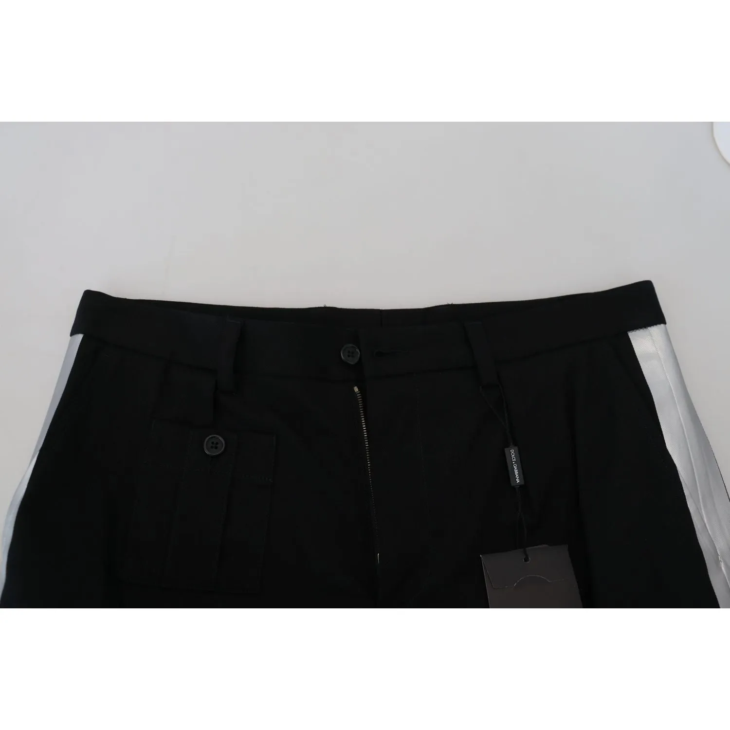 Dolce & Gabbana Elegant MainLine Black Shorts