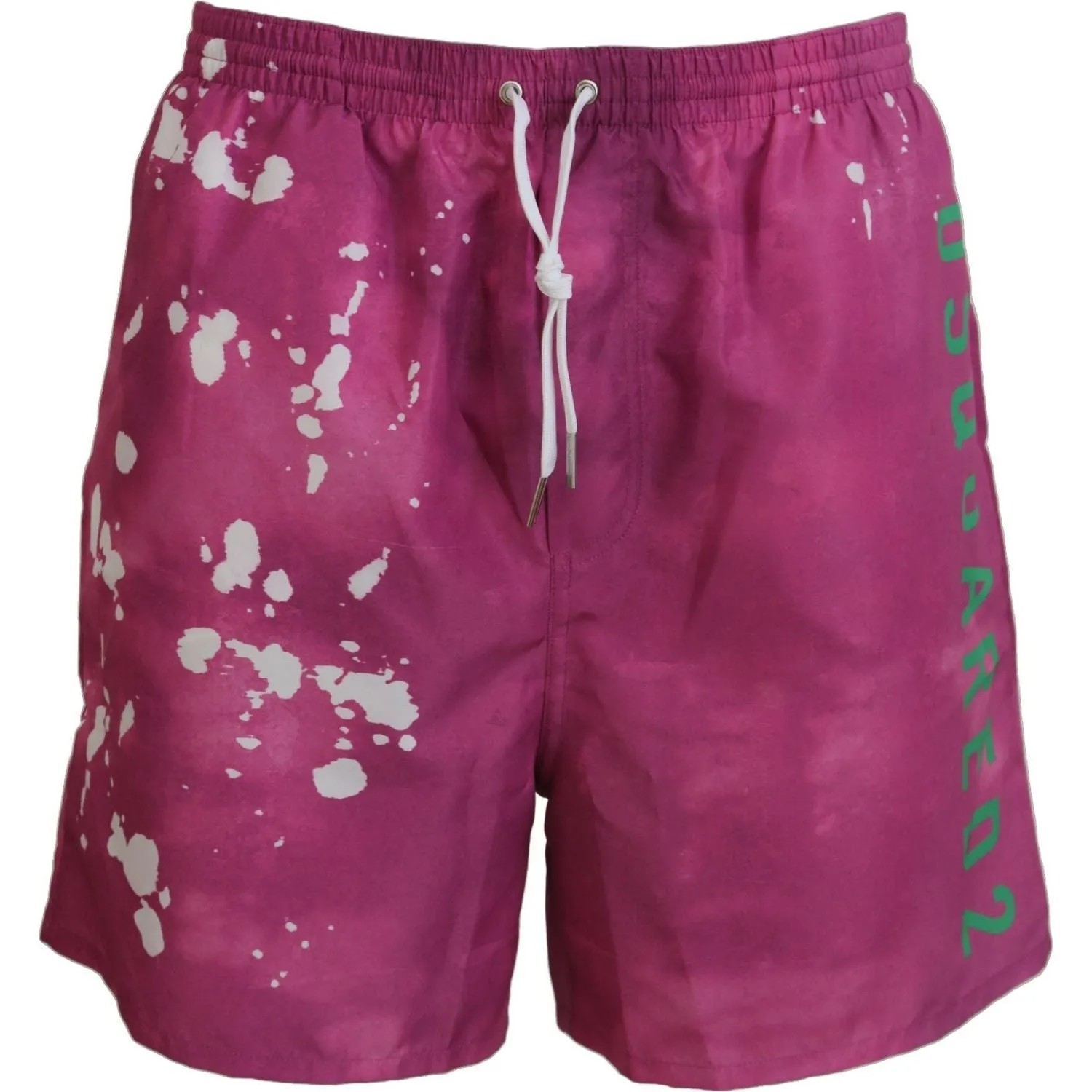 Dsquared² Pink Tie Dye Swim Shorts Boxer