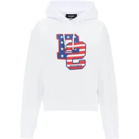 Dsquared2 cool fit hoodie with graphic print