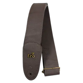 Ecolite Strap Vegan Premium Guitar 2" Brown