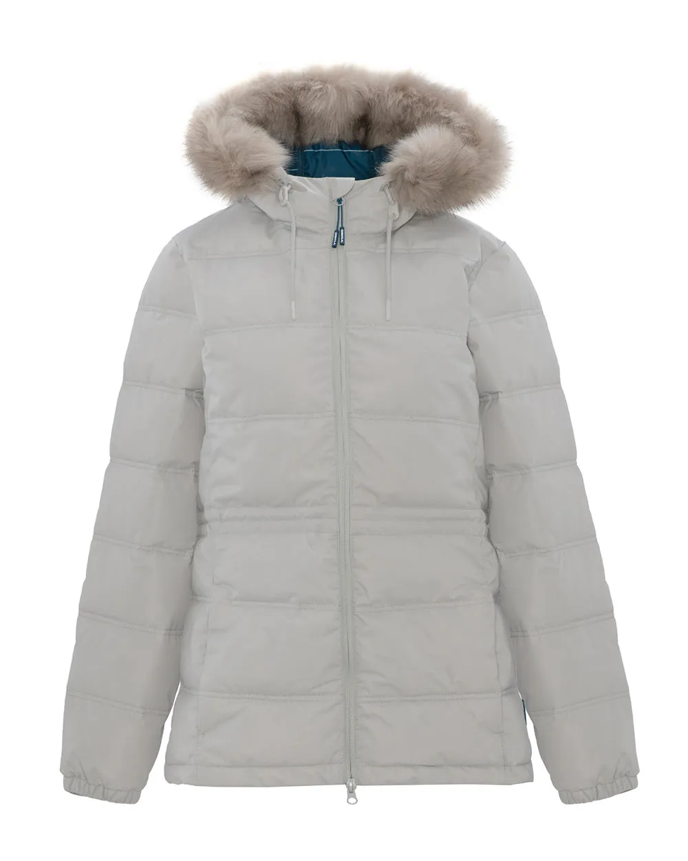 Elara Urban Puffer in Pebble Grey