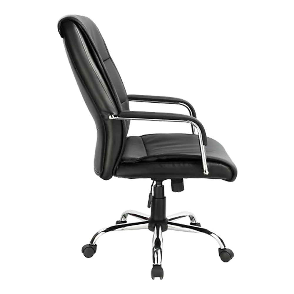 Ergonomic PU Leather Executive Office Chair, Lumbar Support