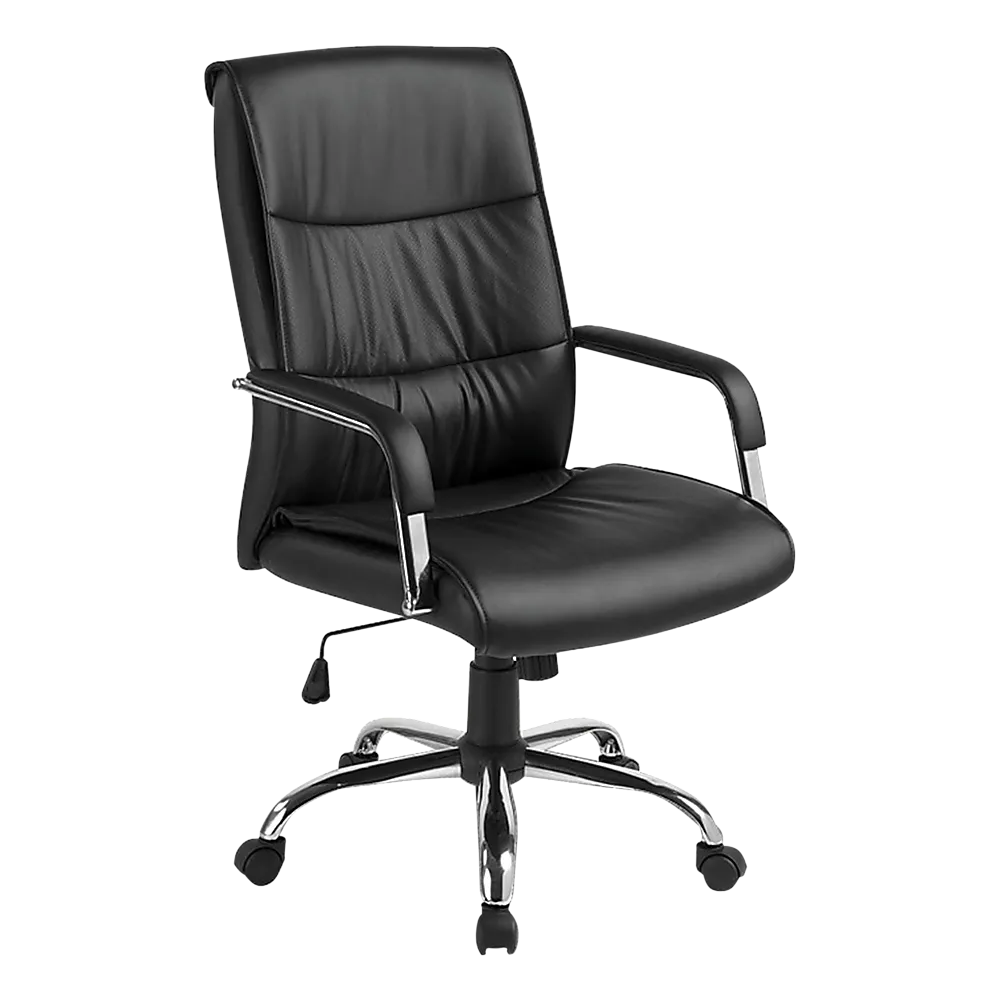 Ergonomic PU Leather Executive Office Chair, Lumbar Support