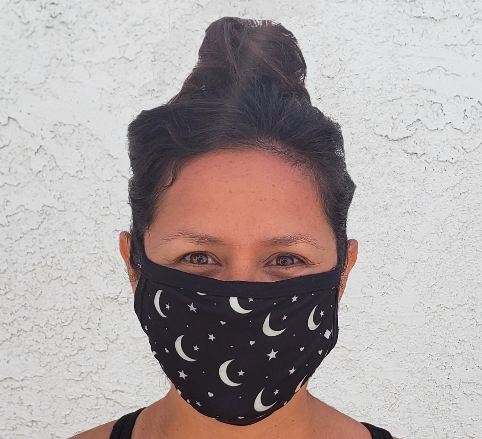 Evening Moon & Stars Cloth Face Mask