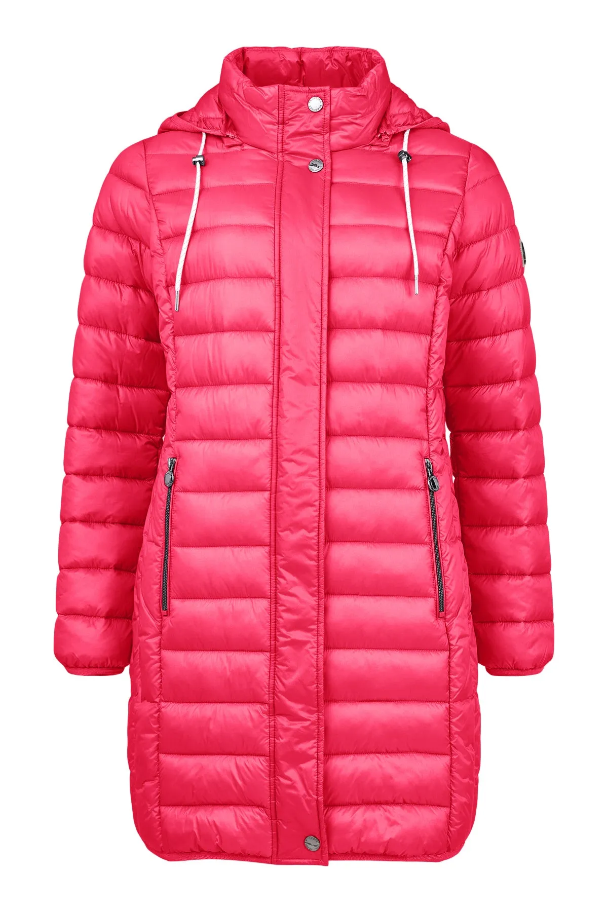 Frandsen Padded Coat in Hot Pink