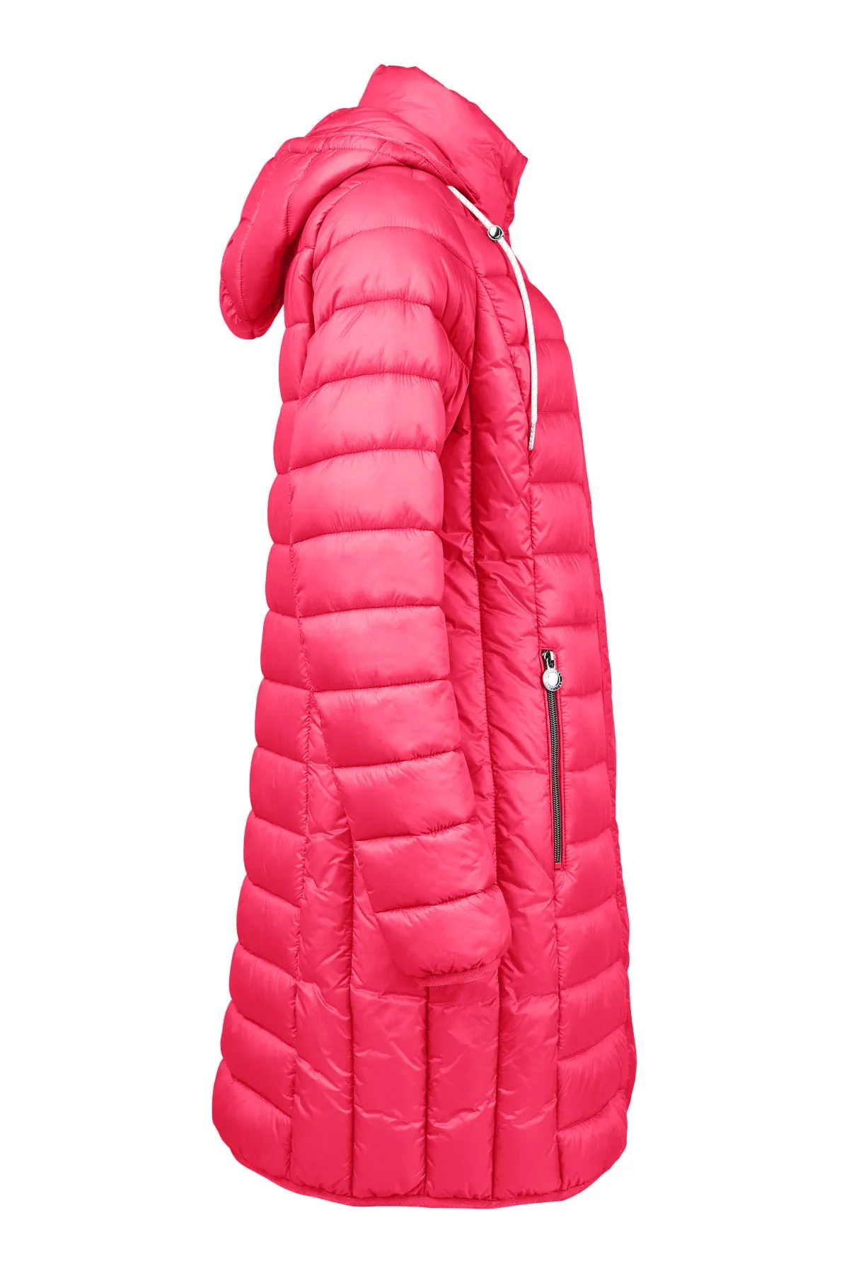 Frandsen Padded Coat in Hot Pink