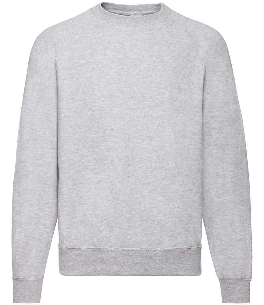 Fruit of the Loom Classic Raglan Sweatshirt - Bright Colours