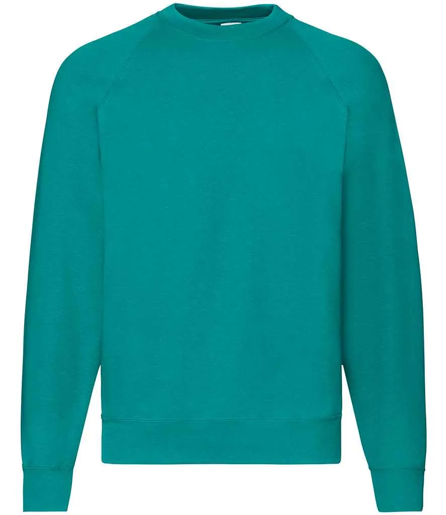 Fruit of the Loom Classic Raglan Sweatshirt - Bright Colours