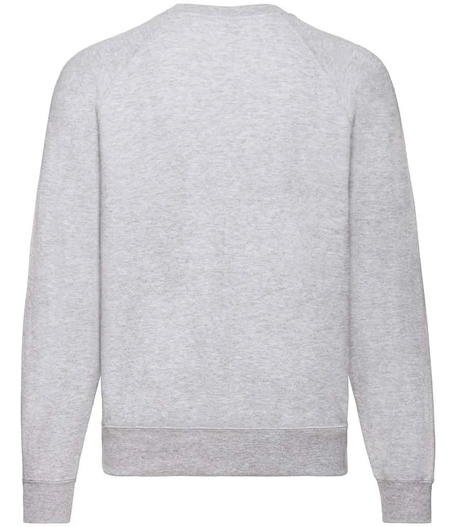 Fruit of the Loom Classic Raglan Sweatshirt - Bright Colours