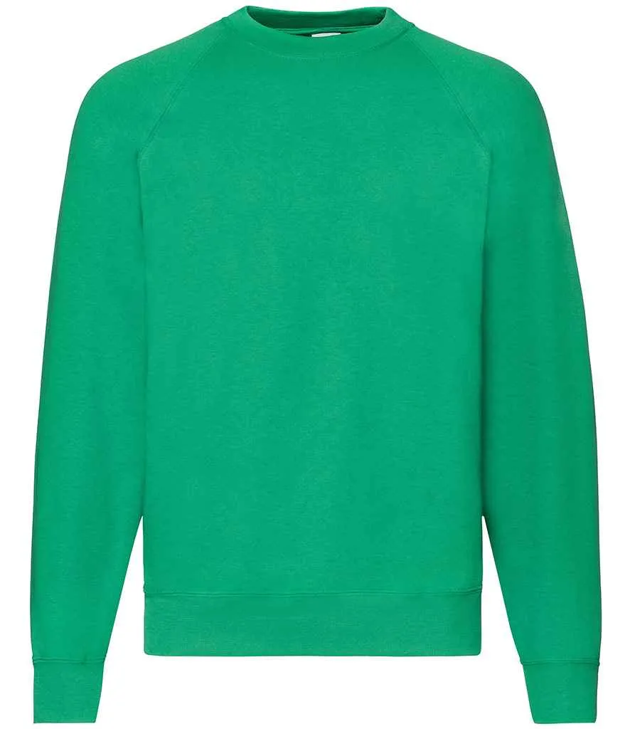 Fruit of the Loom Classic Raglan Sweatshirt - Bright Colours