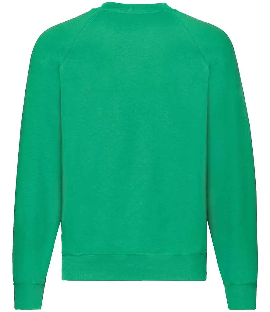 Fruit of the Loom Classic Raglan Sweatshirt - Bright Colours