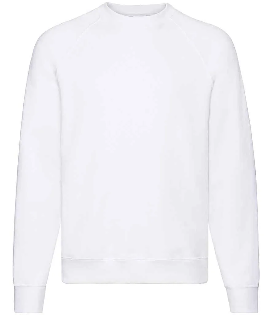 Fruit of the Loom Classic Raglan Sweatshirt - Bright Colours