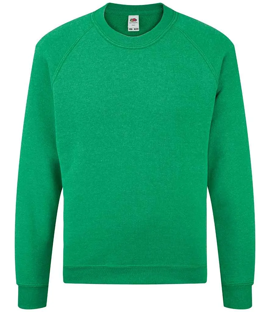 Fruit of the Loom Classic Raglan Sweatshirt (Childrens)