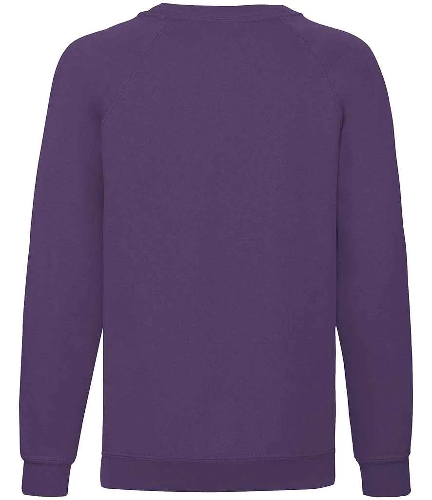 Fruit of the Loom Classic Raglan Sweatshirt (Childrens)