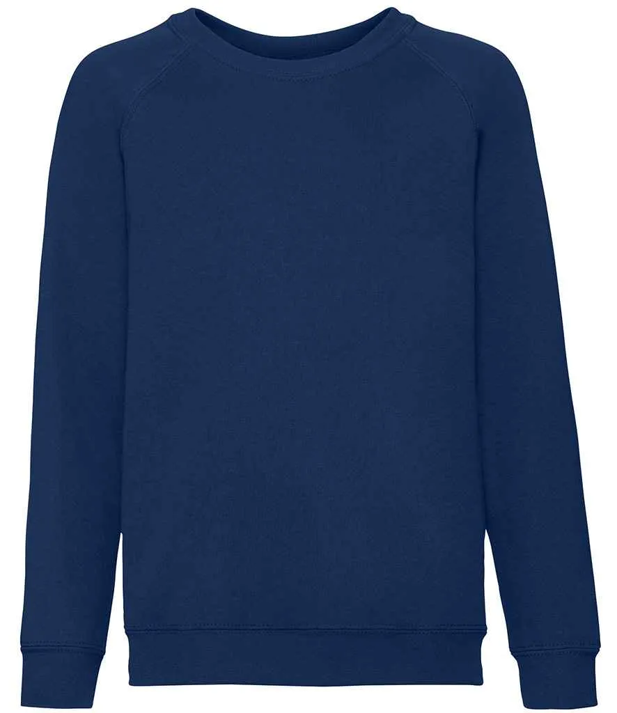 Fruit of the Loom Classic Raglan Sweatshirt (Childrens)