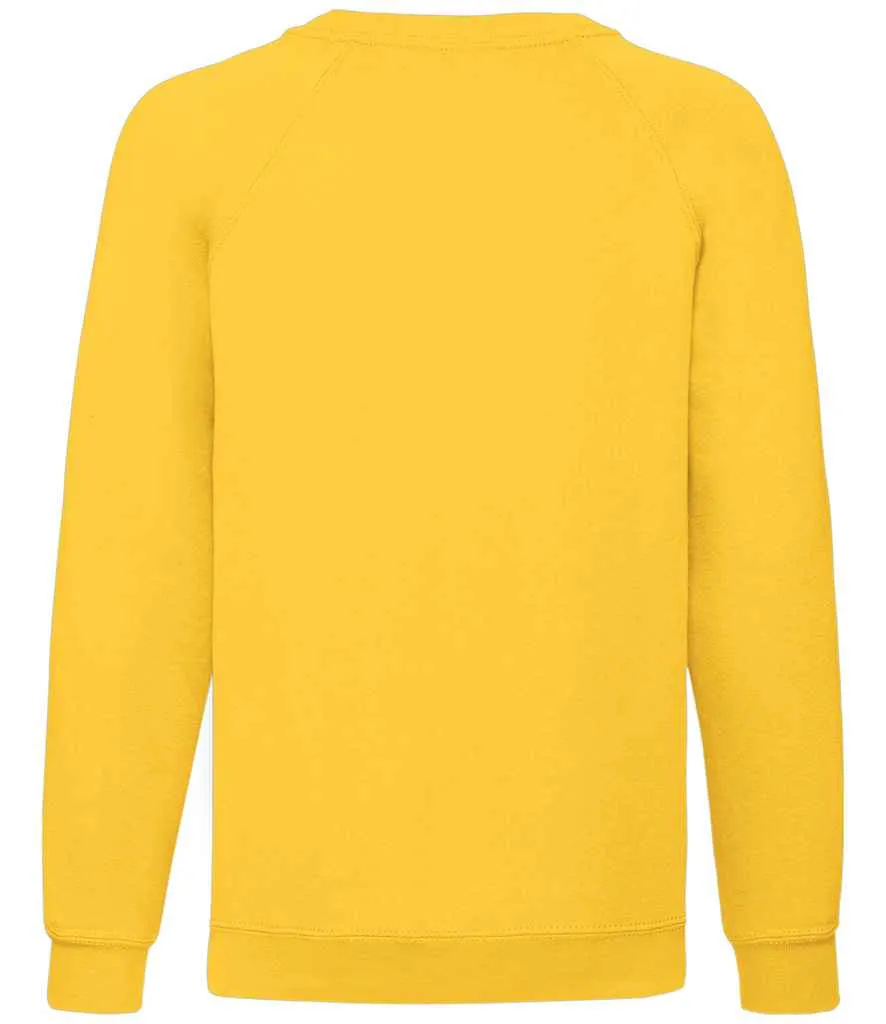 Fruit of the Loom Classic Raglan Sweatshirt (Childrens)