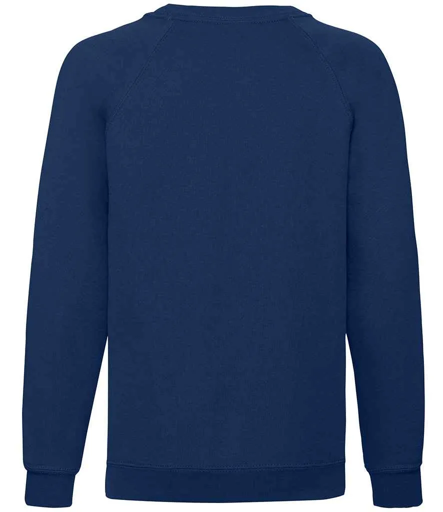 Fruit of the Loom Classic Raglan Sweatshirt (Childrens)