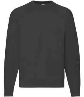 Fruit of the Loom Classic Raglan Sweatshirt - Dark Colours