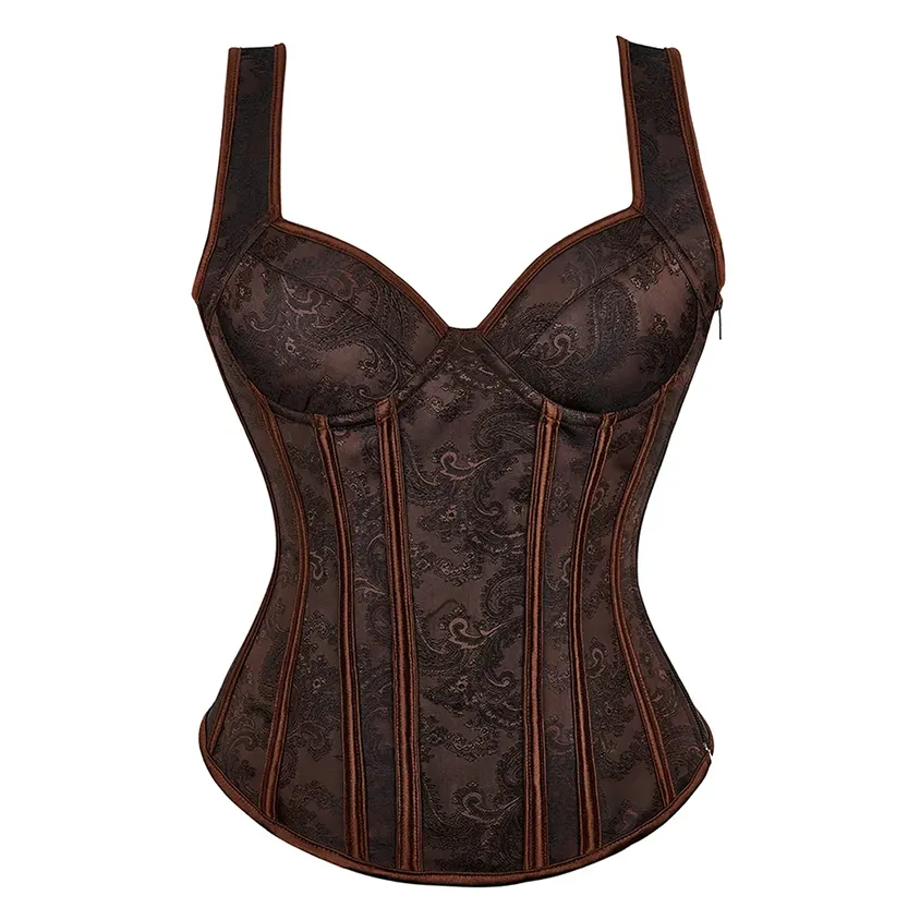 Funki Buys | Lingerie | Women's Satin Shoulder Straps Corsets