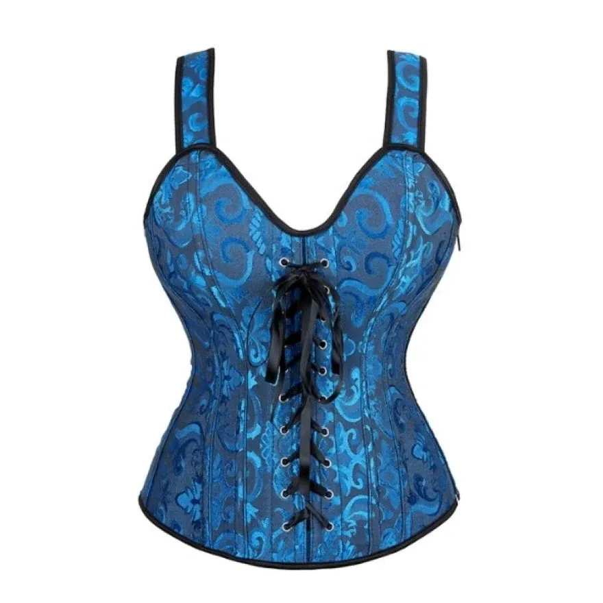 Funki Buys | Lingerie | Women's Satin Shoulder Straps Corsets