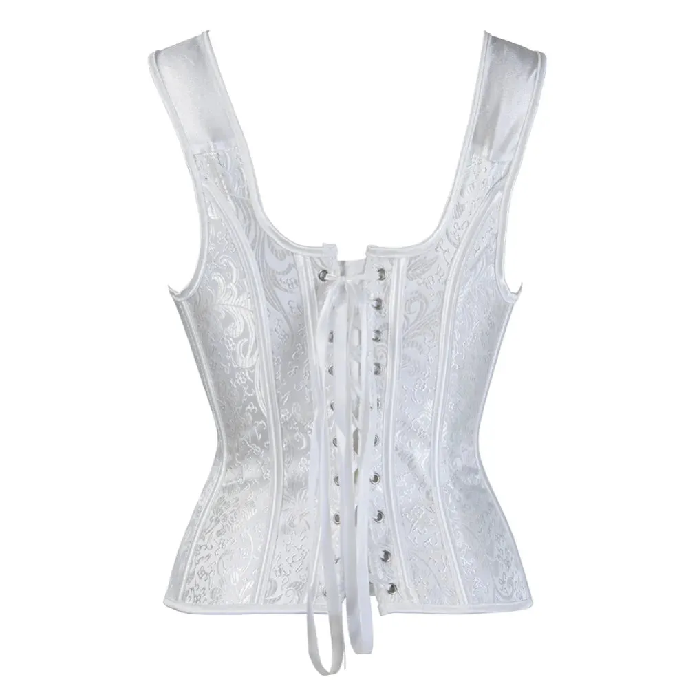 Funki Buys | Lingerie | Women's Satin Shoulder Straps Corsets