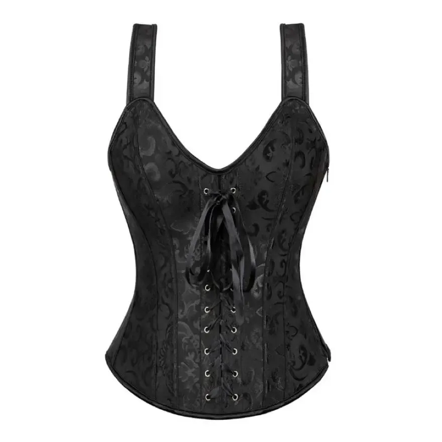 Funki Buys | Lingerie | Women's Satin Shoulder Straps Corsets