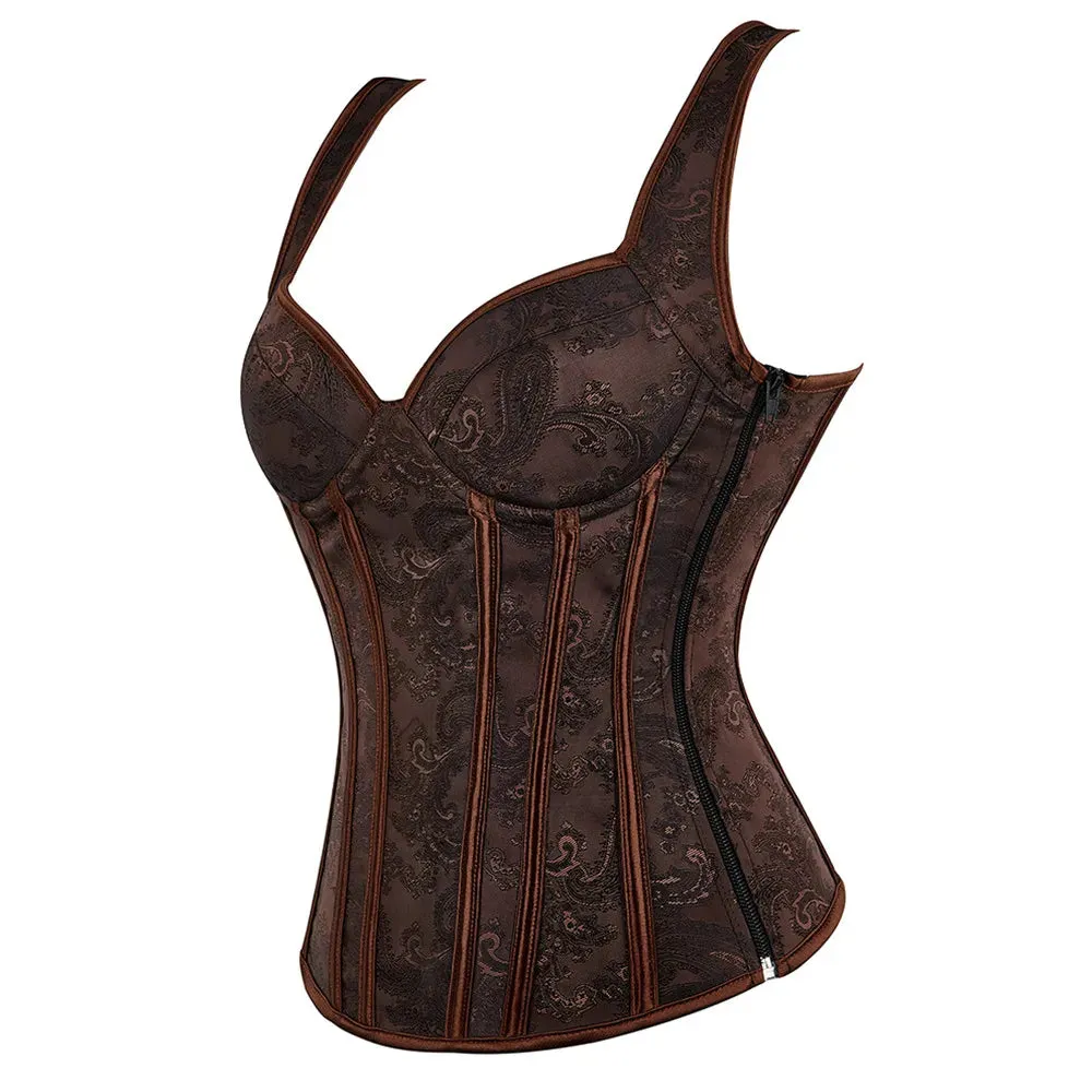 Funki Buys | Lingerie | Women's Satin Shoulder Straps Corsets