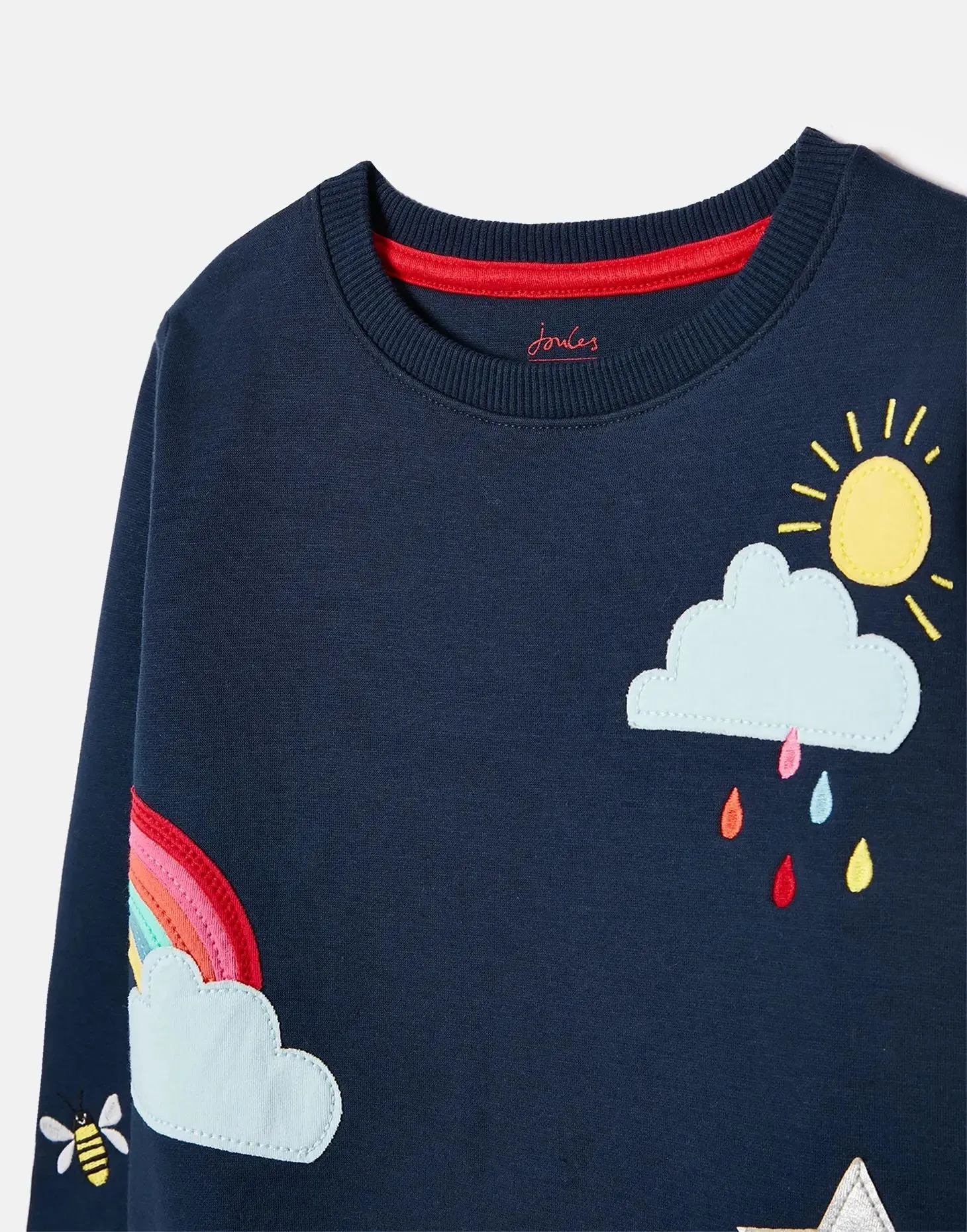 Girls' Mackenzie Artwork Sweatshirt | Joules