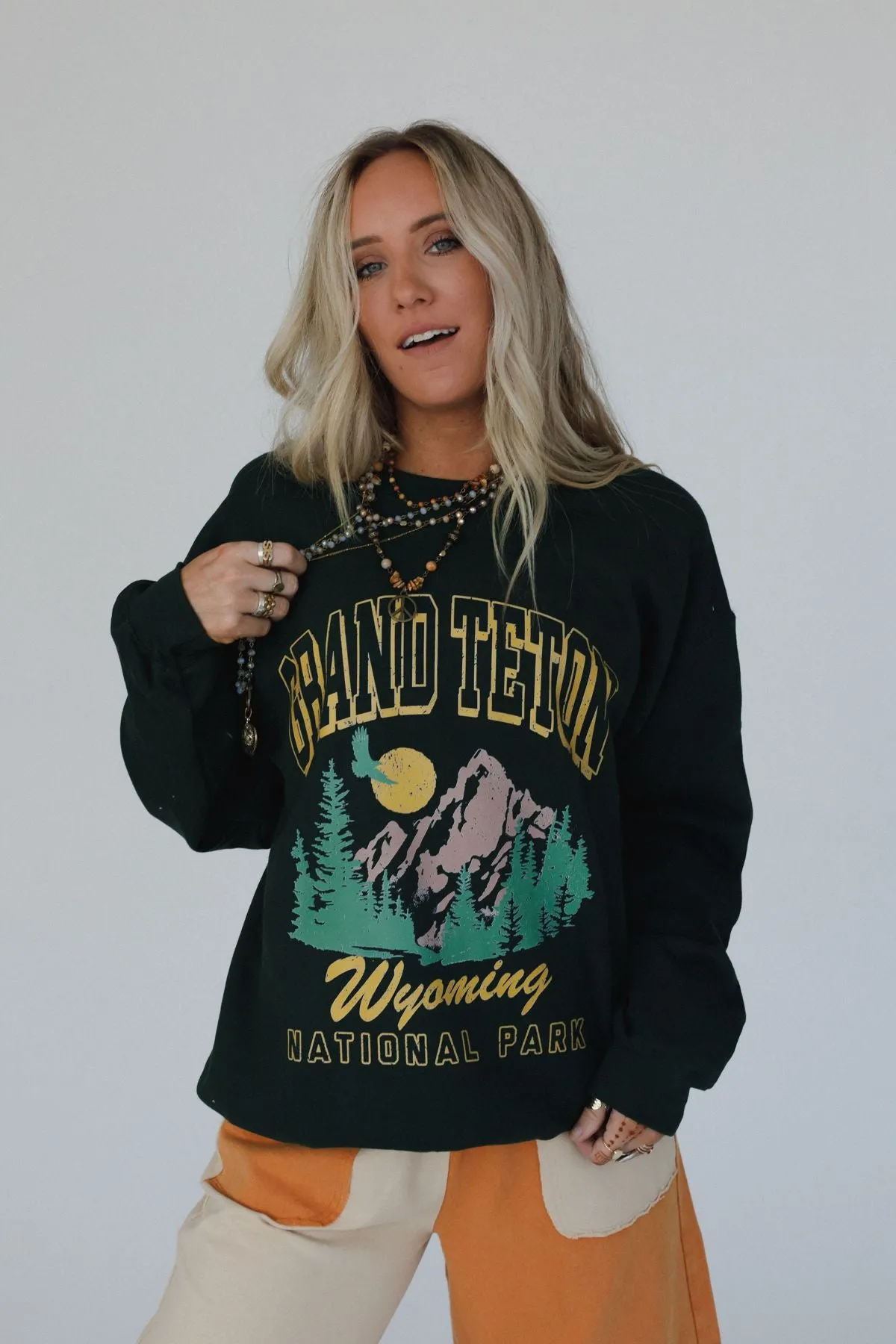 Grand Teton Sweatshirt - Green