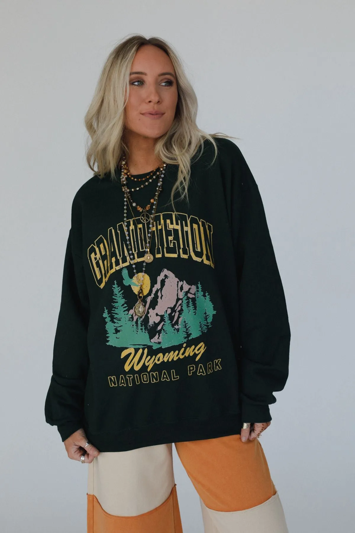 Grand Teton Sweatshirt - Green