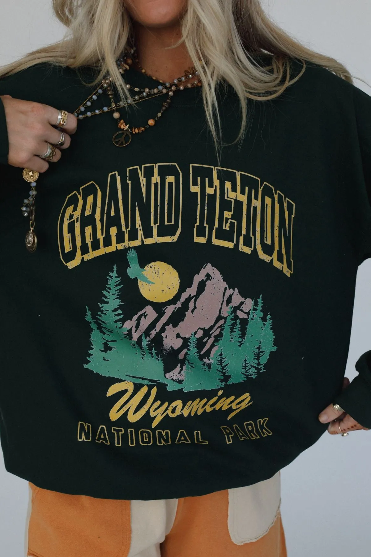 Grand Teton Sweatshirt - Green