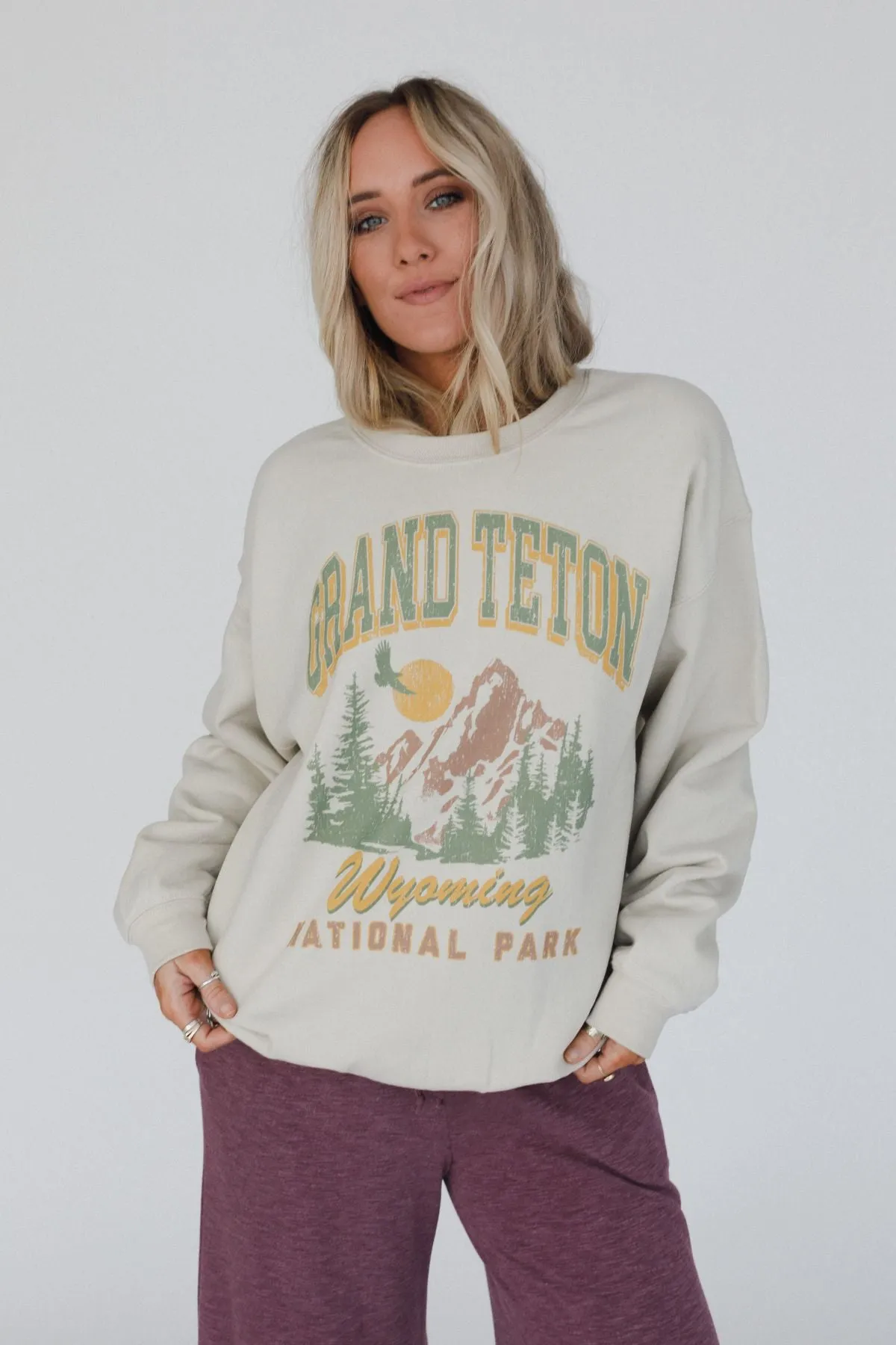 Grand Teton Sweatshirt - Sand