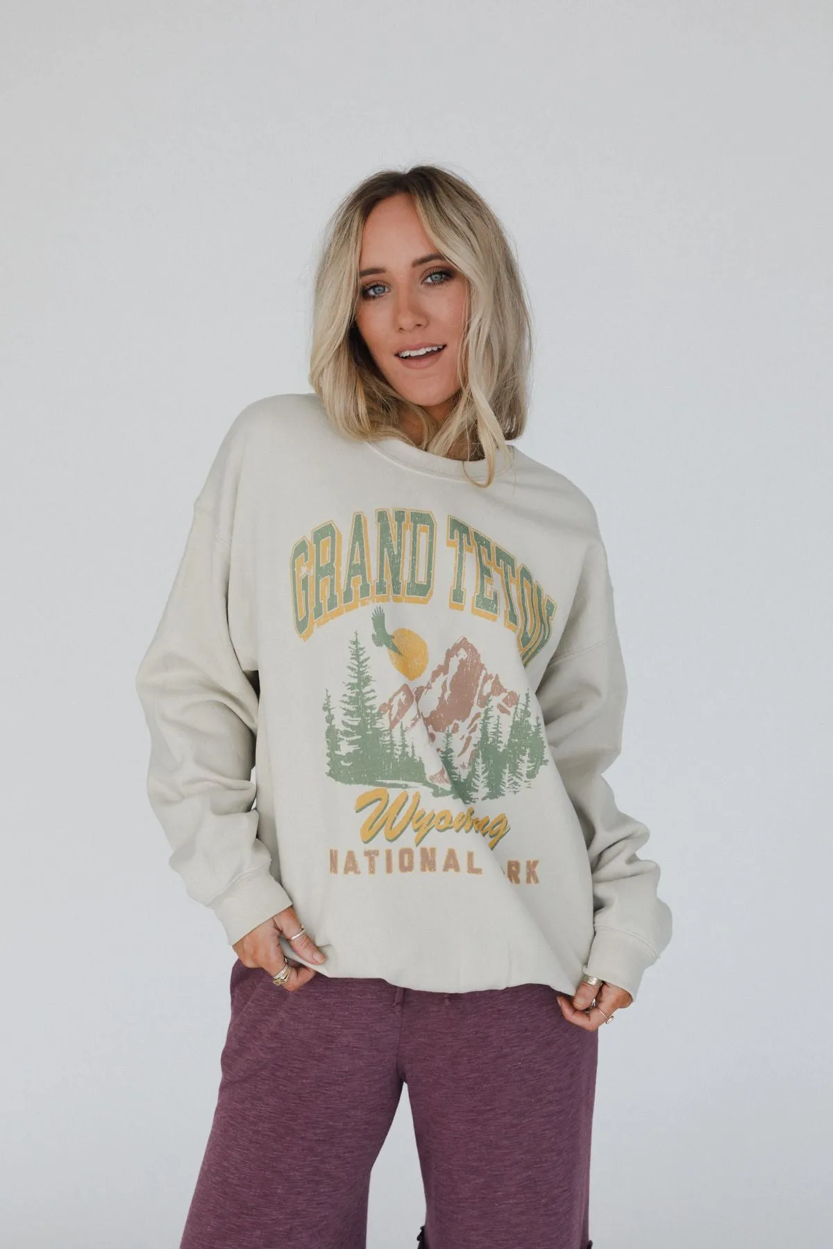 Grand Teton Sweatshirt - Sand