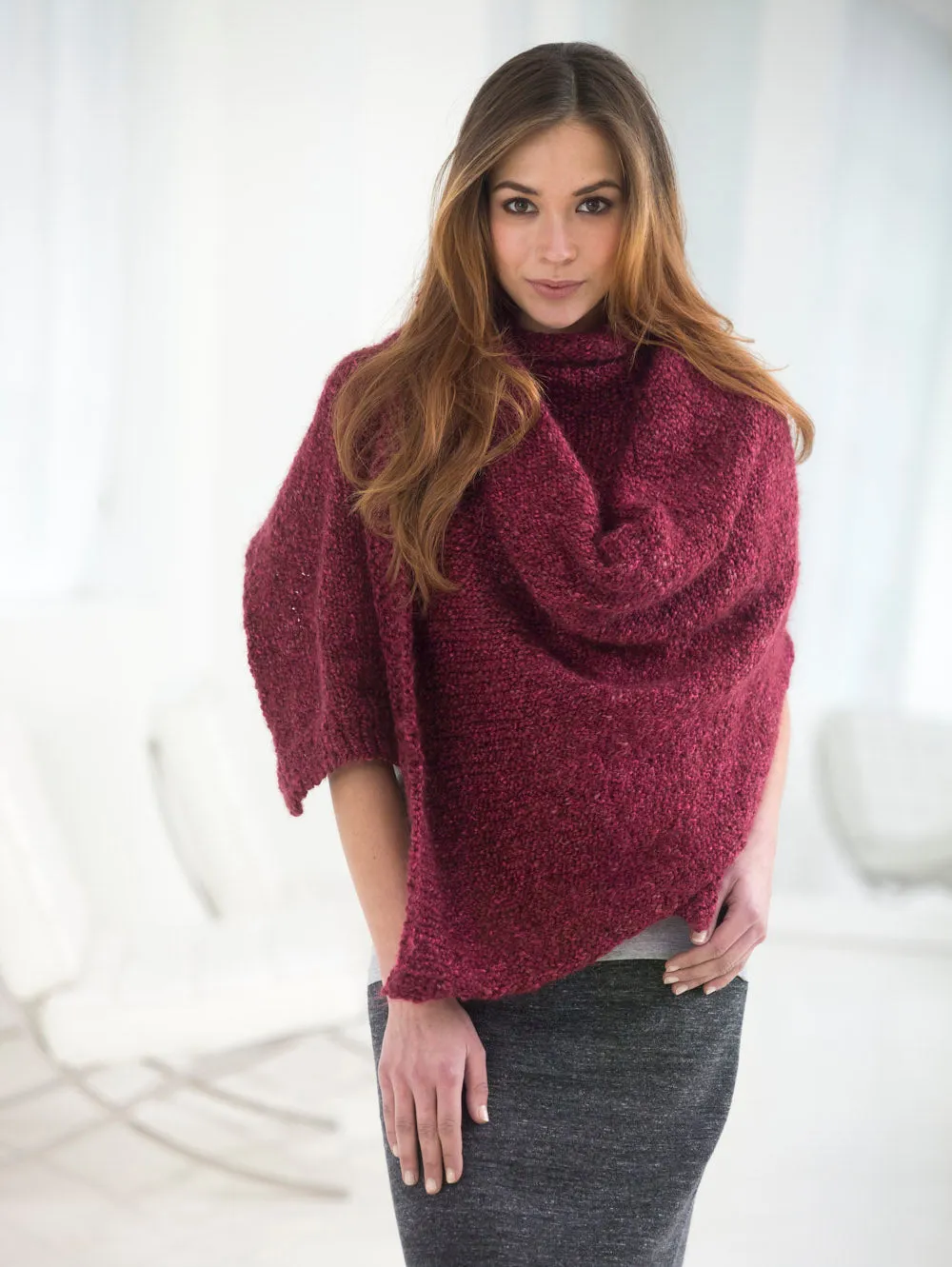 Helio Poncho (Knit) - Version 2