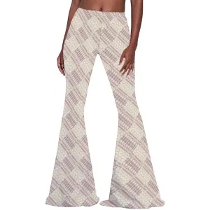 Ishan Women's Stretch Bell Bottom Flare Pants