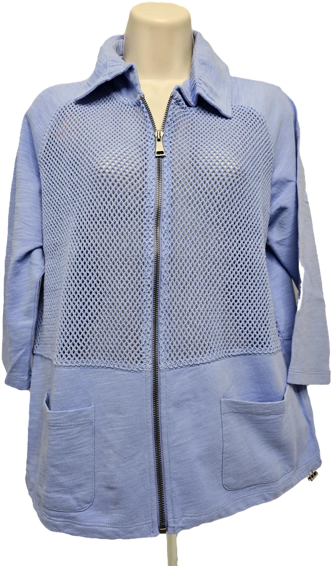 Jacket - Mesh 3/4 Sleeve - Moonlight - 24101MLT