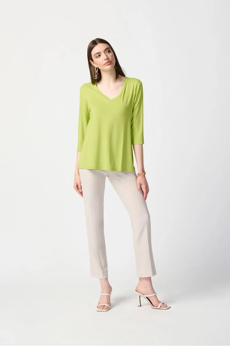 Joseph Ribkoff Bamboo Jersey Trapeze Top - Style 241038