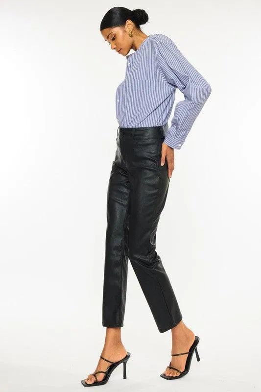 Kancan High Rise Skinny Straight Jeans