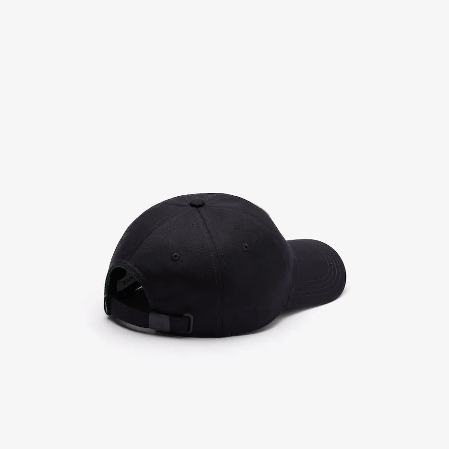 LACOSTE L BADGE CAP-NAVY