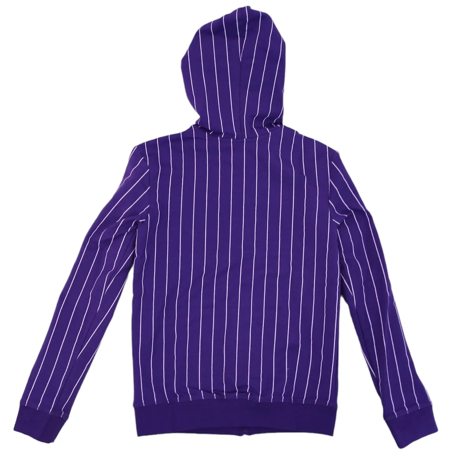 Lakers Women's Logo Select FZ Pinstripe Hoodie