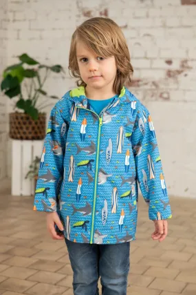 Light House Ethan Jacket - Shark Surf Print