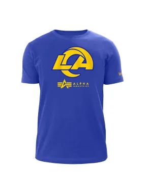 LOS ANGELES RAMS X ALPHA X NEW ERA T-SHIRT