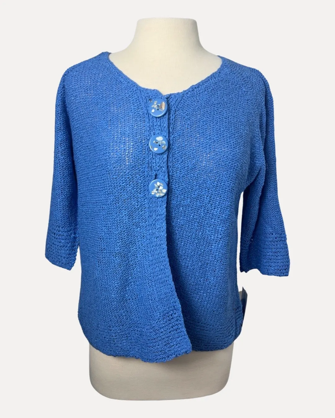 Lulu B Peri 3 Button Cardigan Sweater