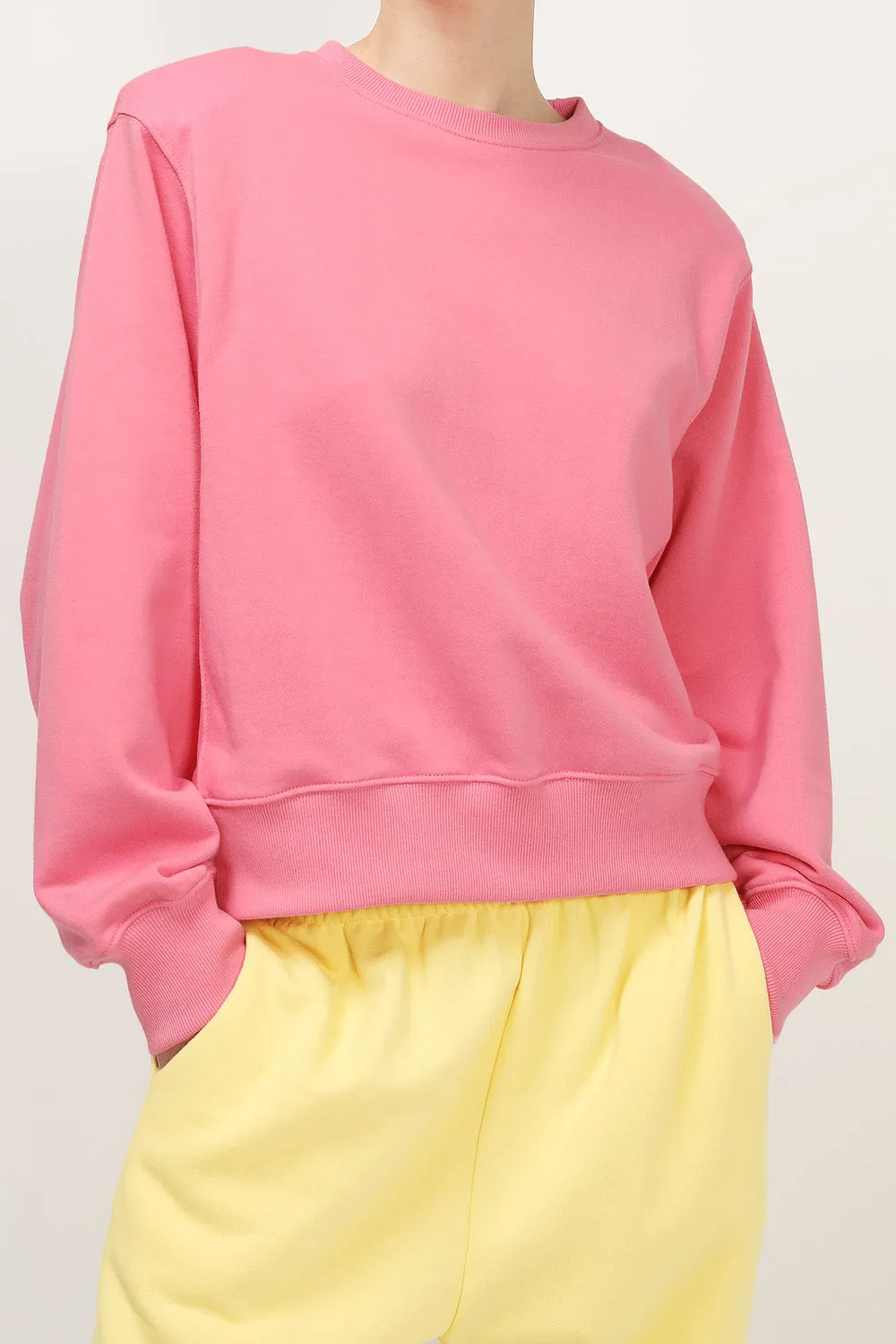 Luz Padded Shoulder Sweatshirt