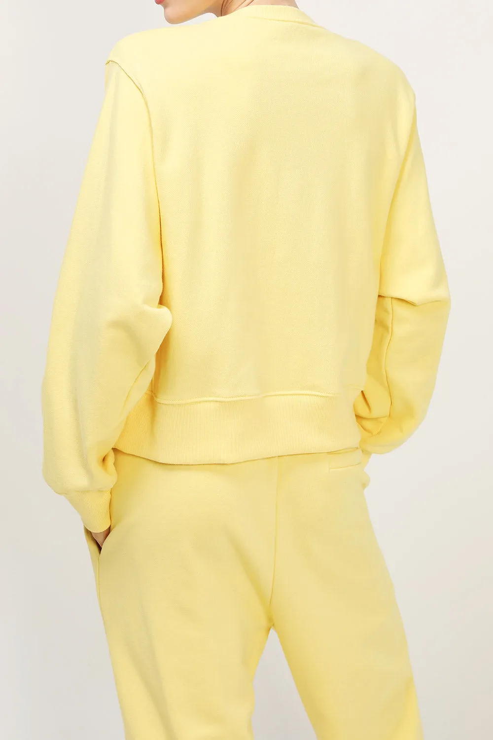 Luz Padded Shoulder Sweatshirt