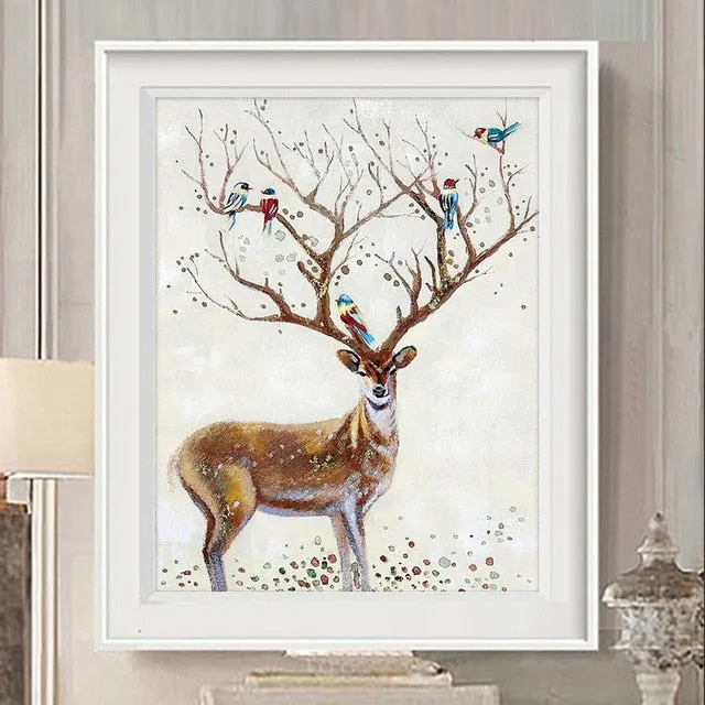 Majestic Deer Diamond Painting Kit, 15 Patterns to Choose, On Sale